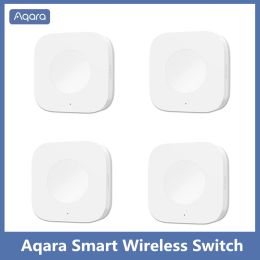 Control Aqara Smart Wireless Switch Key Built In Gyro MultiFunctional Intelligent ZigBee wifi Remote Control For Xiaomi smart MI home