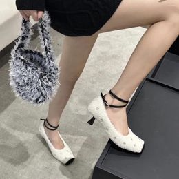 Dress Shoes Pumps High Heel Women Style Fashion Cross Straps Platform Model Nightclub Sexy