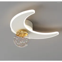 Ceiling Lights Star Moon Lamps Ultra Thin Full Sky Modern Living Room Bedroom Balcony Corridor Lamp Lighting