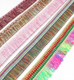 Diane style Ethnic Polyester Sewing Tools Fringe Tassel Lace Ribbon Trims Trimmings Clothes Curtains Decoration DIY Accessories8107113