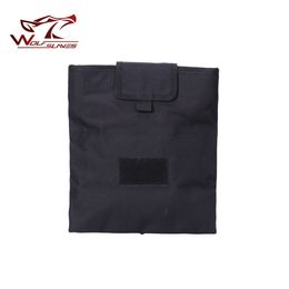 Foldable Recycling Bag Outdoor Tactical Equipment Waistpack Storage Bag MOLLE Attachment Bag