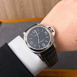Mens Sports Watch Designer Luxury Watch Panerrais Fibre Automatic Mechanical Watch Navy Diving Series Hot Selling Goods Jae7