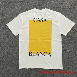 Men's T-Shirts Real Harajuku Casa Men Women Couples Cotton T Shirt High Quality Round Neck Printed Sports T Shirt Men Clothing T240403