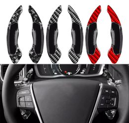 Car Steering Wheel Shift Paddle for Volvo V40 S60 V60 XC60 XC90 Gear Extend Shifters Sticker