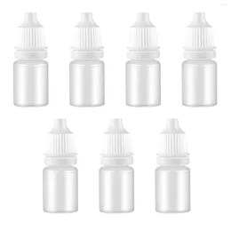 Storage Bottles Refillable Eyes Liquid Dropper Empty Plastic Sample Laboratory Bottle