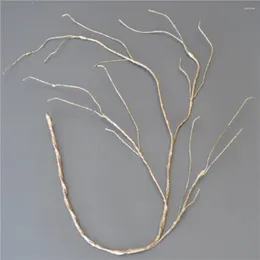 Decorative Flowers 2pcs Artificial Plant Wedding Decor Home 95cm Branch Decorations Simulation High Quality