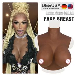 Breast Pad Crossdresser Fake Boobs Enhancer Silicone Breast Forms Tits Drag Queen Mastectomy Shemale Transgender Crossdressing Cosplay 240330