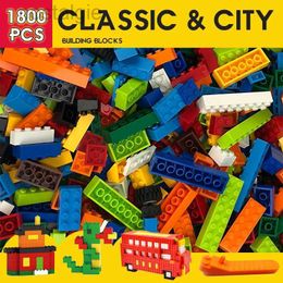 Blocks Small Building Blocks City Classic Brand Creative Bricks Bulk Model Figures Educational Kids Toys Small Size All Available 240401