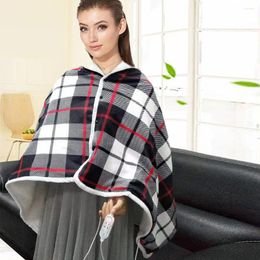 Blankets Flannel Heated Throw Blanket Machine Washable Smart Warm Multi-Purpose 3 Gear Temperature For Outdoor Home Office