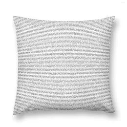 Pillow The Office Pilot Episode Script (us) Throw Luxury Decor Couch Pillows Pillowcases