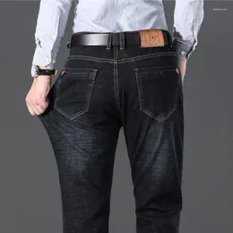 Men's Jeans Denim Men High Quality Fashion Regular Fit Business Casual Stretch Pants Luxury Dropship Brand Trousers