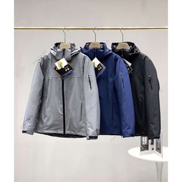 Arc Designer Männer Jacke Fashion Luxus Triple Gore-Texpro SV / LT wasserdichte Stoff Outdoor Drei-Schicht Reißverschlussjacken Warm für Sport männlicher lässiger leichter Wandern