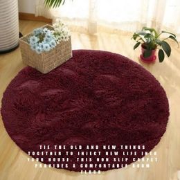 Carpets 10696 Nordic Tie-Dye Carpet Wholesale Plush Mat Living Room Bedroom Bed Blanket Floor Cushion For Home