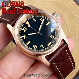 Wristwatches Tandorio Diving Automatic Watch For Men NH35A PT5000 Movement Lady Watches CUSN8 Bronze 20BAR Waterproof Sapphire Crystal 36mm
