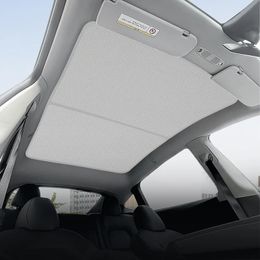 For Tesla Model 3 19-21 model Y Front Rear Sunroof Windshield Skylight Blind Shading NetUpgrade Sun Shades Glass Roof Sunshade