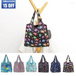 Storage Bags Shopping Grocery Package Reusable Eco-Friendly Travel Bag Beach Toy Organiser Foldable Tote Pouch