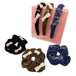 Cute Bow Headbands Hair Rope Sets Girls New Hairbands Hair Hoop Hair Elastic For Daily Outfit Hair Jewelry