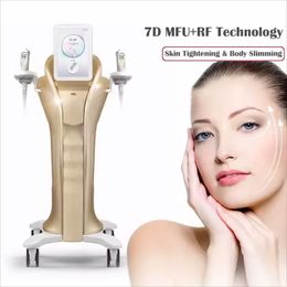 New 4 hands double Hifu 7d Hifu Vmax mini hifu Face Lifting Skin Tightening Fat Dissolving Machine