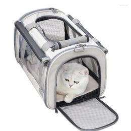 Cat Carriers Dog Carrier Bag Portable Backpack Upmarket Pet Transport For Dogs Breathable Puppy Handbag Chihuahua Small