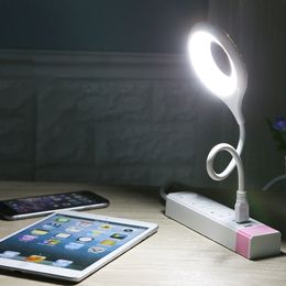 USB Book Lights Portable LED Night Light Flexible Desk Lamp Lighting for Laptop Keyboard PC Computer Students Study Reading Lamp