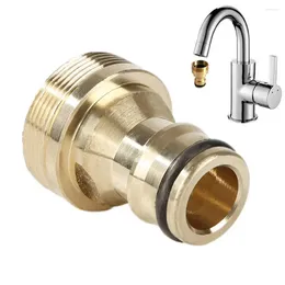 Bathroom Sink Faucets Universal Kitchen Tap Adapters Brass Faucet Connector Mixer Hose Adaptor Basin Fitting Garden Watering Tools