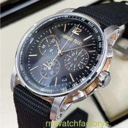 Crystal AP Wrist Watch CODE 11.59 Series 26393CR Smoky Grey Platinum Mens Fashion Leisure Business Sports Timing Mechanical Watch