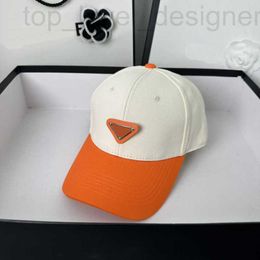 Ball Caps designer Designer For Women Letter P Luxury Street Contrasting Colours Cotton Geometry Hat 4IH2