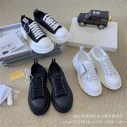 32% OFF Designer shoes Couple Style Sports Shoes Round Toe Lace Board Canvas Sheepskin Inner Lining