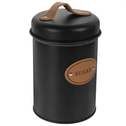 Storage Bottles Jar Nordic Style Tea Canister Sugar Bag Holder Food Containers With Lids Coffee And Jars Iron Dusting Handheld