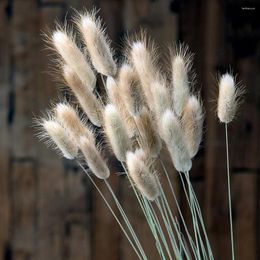 Decorative Flowers Tail Dried Pampas Grass Decor For Wedding Decoration Home Living Room Flower Arrangements ( Primary