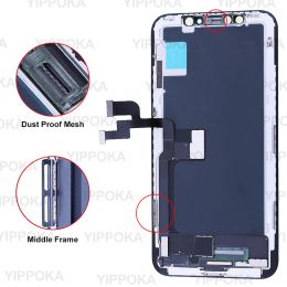 OLED For iPhone X LCD XR XS MAX Screen 11 PRO MAX Display 12 Pro Touch Digitizer Replacement For iPhone XS MAX Display Incell