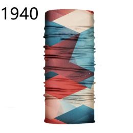 1901-1960 Outdoor Bandana Fishing Sports Cycling Mask buffe Shemagh Military Head Scarf Face Shield Headband Neck Warmer Tubular