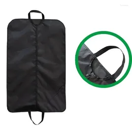 Storage Bags Professional Garment Bag Liner Non-woven Fabric Clothes Reathable Dress Protector With 2 Carry Handles For Women And Men