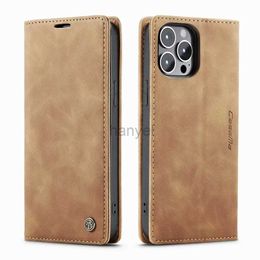 Cell Phone Cases Case For Iphone 15 Pro Max 14 11 12 13 Mini 7 8 Plus Magnetic Flip Luxury Leather Wallet Bag Cover 2442