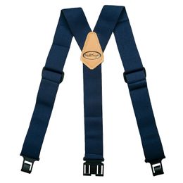 MELOTOUGH Y Back Suspenders Airport Friendly Suspenders NO Buzz With Plastic Clip 2 Inch Fully Elastic Braces