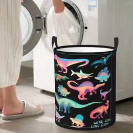 Laundry Bags GONE BUT NOT FORGOTTEN Circular Hamper Storage Basket Waterproof Bathrooms Of Clothes
