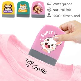 Custom Name Stamp For Clothing Personalised Non-Fading School Uniform Stamps Suitable For Boys Labels Hat Mask Stamper