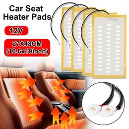 Carpets 12V Alloy Wire Universal Built-in Car Seat Heater 2/4Pcs Fast Heating Pads Seats Driving In Winter Necessary SUV Truck RV Boat