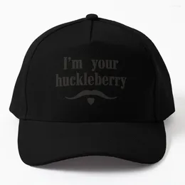 Ball Caps I'm Your Huckleberry Baseball Cap Brand Man Dad Hat Sun Trucker Women's Beach Outlet 2024 Men's