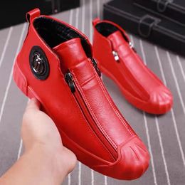 Nuovo!Nuovo!Scarpe da uomo di lusso dai colori abbaglianti, parte regalo, fibbia superiore, pantofola di marca, scarpe da uomo di lusso