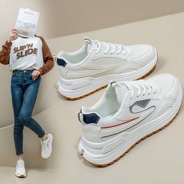 Sports for Women in Spring 2024, New Soft Sole, Anti Slip, Breathable Running Shoes, Long-lasting Wear, Not Tiring Feet, Casual Dad Shoes Trend