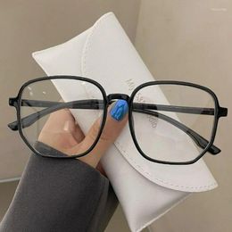 Sunglasses Light Frame Anti Blue Glasses Women Men Fashion Black Square Eyeglasses Eye Protection Computer Goggles Eyewear