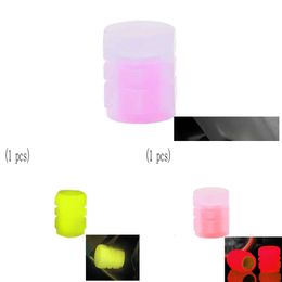 Upgrade Upgrade Universal Luminous Tire Valve Cap Car Wheel Hub Glowing Dust-Proof Decorative Tyre Rim Stem Covers Motorcycle Bike Wholesale