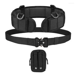 Waist Support Adjustable Outdoor Belt For Adult Equipment Set Titanium Alloy Thicken Nylon Suit Pack Buckle Men