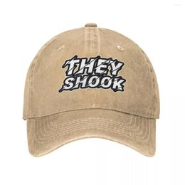 Ball Caps They Shook - Rap/Hip-Hop Art Cowboy Hat Bobble Funny Dad Men'S Cap Women'S