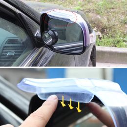 New Air Drying Style Universal Car Rear View Mirror Rain Cover Sun Visor Eyebrow Side View Mirror Rain Guard Auto Protection
