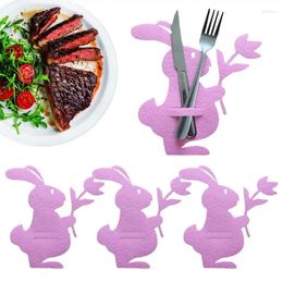 Table Mats Silverware Holders For Easter Set Of 4 D Universal Cutlery Bags In Bright Colours Party