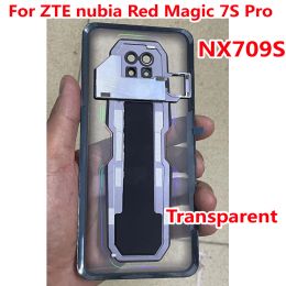 Original Best Battery Back Cover Housing Door Phone Lid For ZTE nubia Red Magic 7S Pro Rear Case Shell with Camera Glass Lens