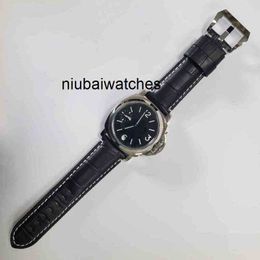 Watches Luxury Watch 316l Staal Manual Winding 44mm Sports Straight Mineral Glass Lighting Hands Bchi