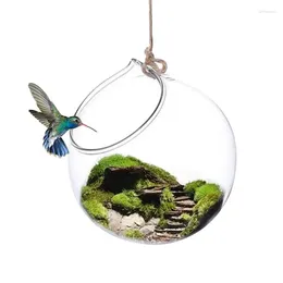 Other Bird Supplies Glass Hummingbird Feeders Decorative Feeder Wild Waterproof Gazebo Hanging Water